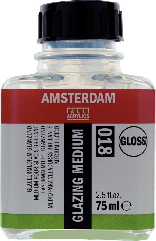 32213-1 GLAZING MEDIUM GLOSS 018 AMSTERDAM 75ml - Image 1