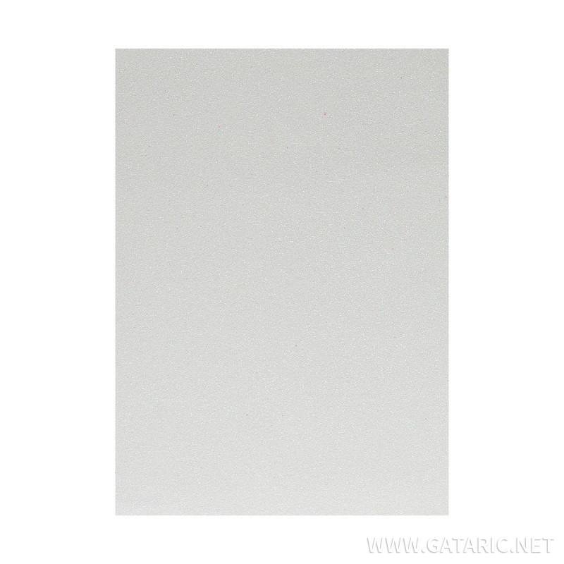 32278-1 ΑΦΡΩΔΕΣ ΦΥΛΛΟ GLITTER WHITE Α4 210x297mm 2,0 mm (ΣΥΣΚ-10ΤΕΜ) - Image 1