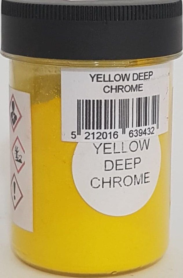 32319-1 ΣΚΟΝΗ ΑΓΙΟΓΡΑΦΙΑΣ YELLOW DEEP INDIAN 50GR - Image 1