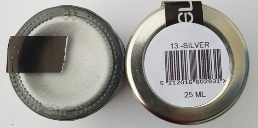 32346-1 ΠΑΤΙΝΑ ΔΙΑΛΥΤΟΥ ΚΕΡΙΟΥ SILVER 25ml (WAX) - Image 1