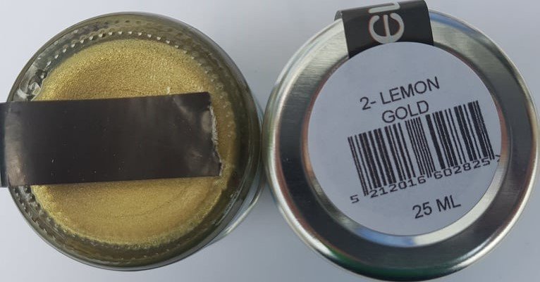 32349-1 ΠΑΤΙΝΑ ΔΙΑΛΥΤΟΥ ΚΕΡΙΟΥ LEMON GOLD 25ml (WAX) - Image 1