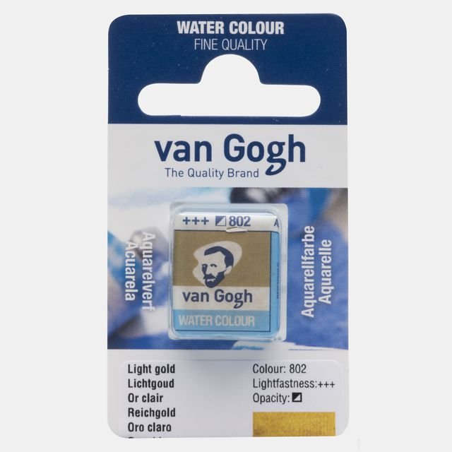 32509-1 ΠΑΣΤΙΛΙΕΣ VAN GOGH 802 S2 Light Gold (ΣΥΣΚ-2ΤΕΜ) - Image 1