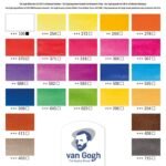 ΣΕΤ WATERCOLOUR ΠΑΣΤΙΛΙΕΣ ΣΕ ΠΛΑΣΤΙΚΗ ΘΗΚΗ VAN GOGH 24ΤΕΜ Botanical selection - Image 2