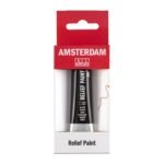 ΠΕΡΙΓΡΑΜΜΑ AMSTERDAM RELIEF 20ml 700 Black (ΣΥΣΚ-4ΤΕΜ)