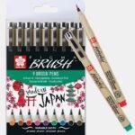 ΣΕΤ ΜΑΡΚΑΔΟΡΟΙ 9TEM PIGMA BRUSH PENS