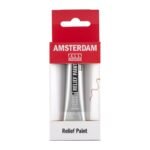 ΠΕΡΙΓΡΑΜΜΑ AMSTERDAM RELIEF 20ml 800 Silver (ΣΥΣΚ-4ΤΕΜ)