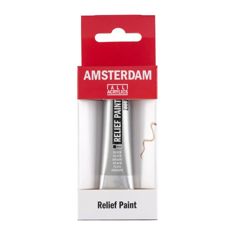ΠΕΡΙΓΡΑΜΜΑ AMSTERDAM RELIEF 20ml 800 Silver