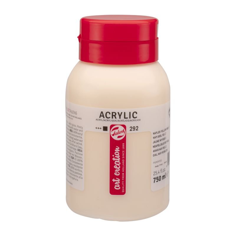 58880-1 ΑΚΡΥΛΙΚΟ ΧΡΩΜΑ ART CREATION 750ml 292 Naples Yellow Red Light - Image 1