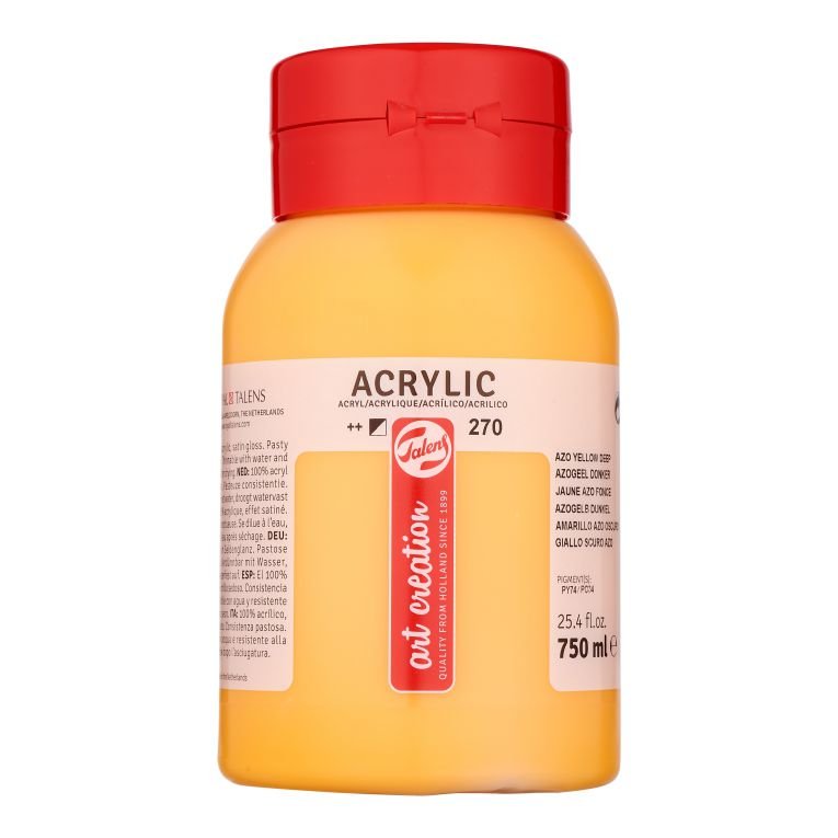 ΑΚΡΥΛΙΚΟ ΧΡΩΜΑ ART CREATION 750ml 270 Azo Yellow Deep