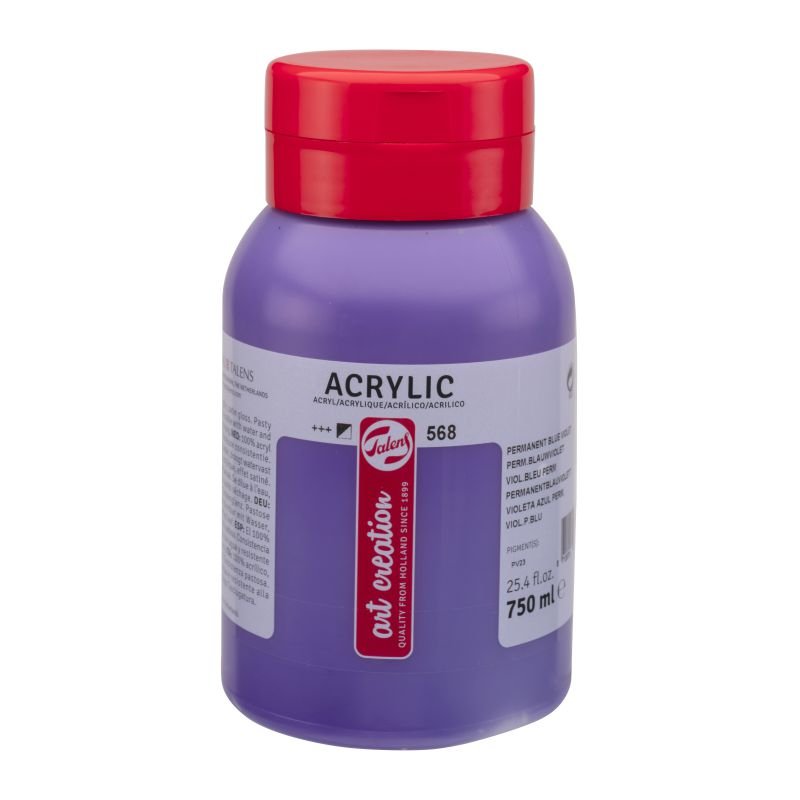 ΑΚΡΥΛΙΚΟ ΧΡΩΜΑ ART CREATION 750ml 568 Perm.Blue Violet