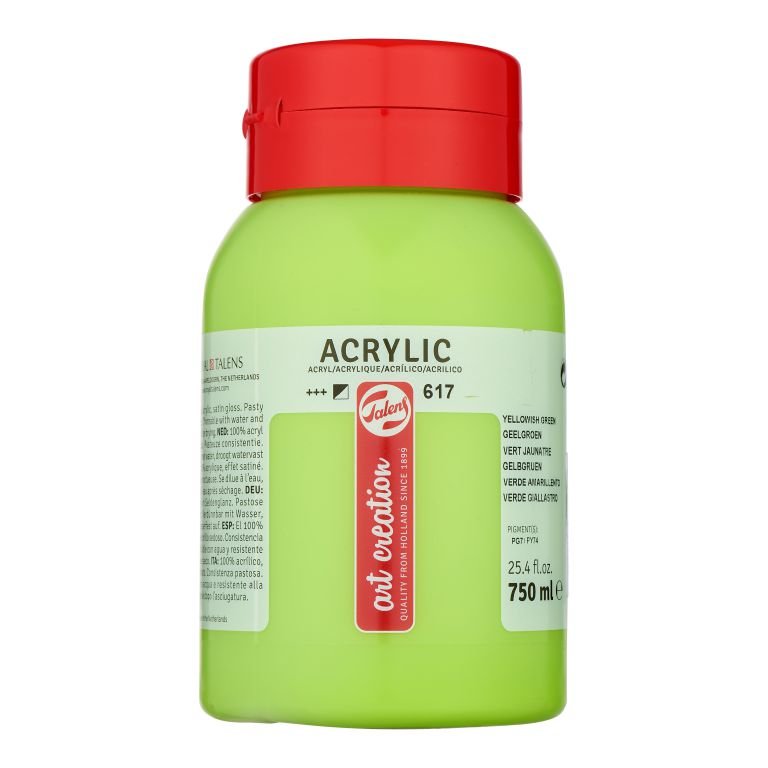 ΑΚΡΥΛΙΚΟ ΧΡΩΜΑ ART CREATION 750ml 617 Yellowish Green
