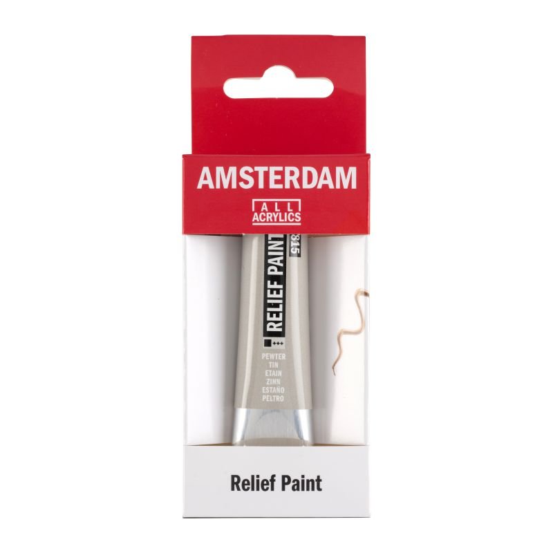 58985-1 ΠΕΡΙΓΡΑΜΜΑ AMSTERDAM RELIEF 20ml 815 Pewter (ΣΥΣΚ-4ΤΕΜ) - Image 1