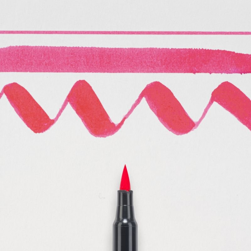 59087-1 ΜΑΡΚΑΔΟΡΟΣ BRUSH PEN MAGENTA PINK SAKURA KOI COLOUR (ΣΥΣΚ-12ΤΕΜ) - Image 1