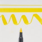 ΜΑΡΚΑΔΟΡΟΣ BRUSH PEN YELLOW SAKURA KOI COLOUR (ΣΥΣΚ-12ΤΕΜ)