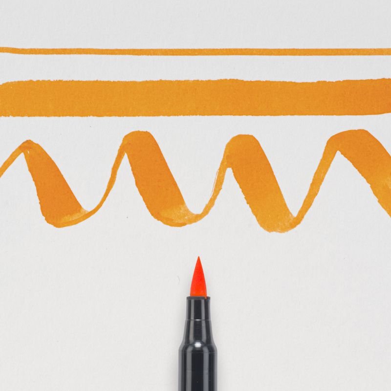 ΜΑΡΚΑΔΟΡΟΣ BRUSH PEN ORANGE SAKURA KOI COLOUR