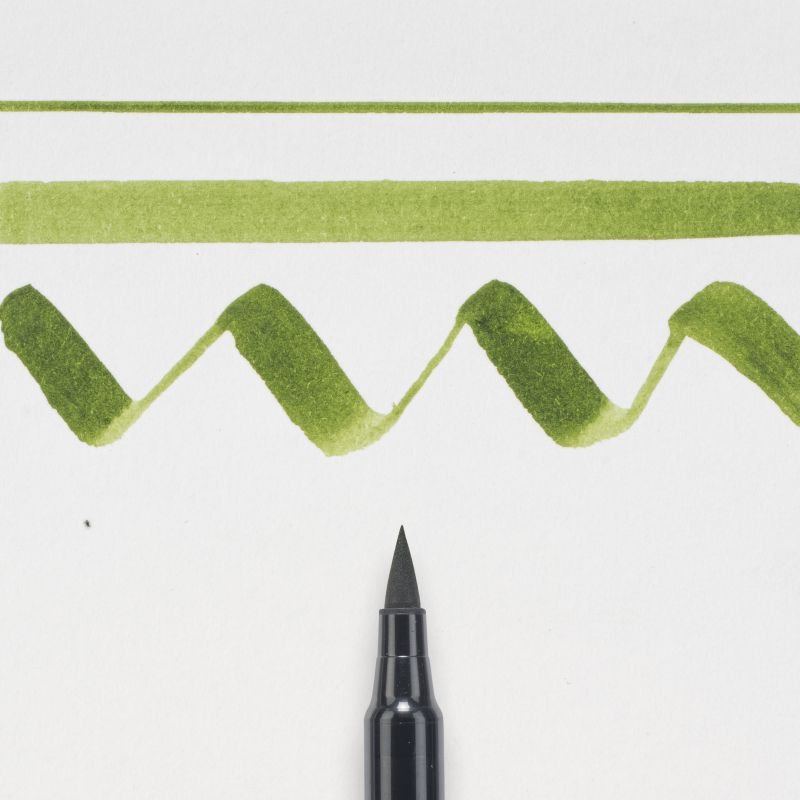 ΜΑΡΚΑΔΟΡΟΣ BRUSH PEN SAP GREEN SAKURA KOI COLOUR