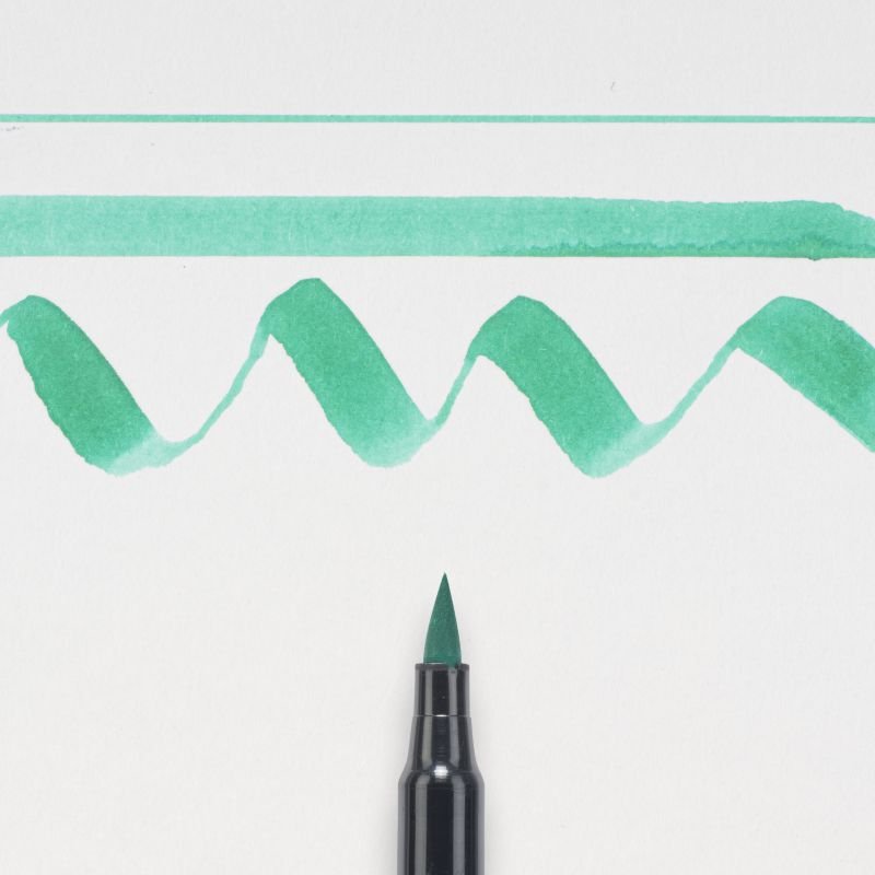 ΜΑΡΚΑΔΟΡΟΣ BRUSH PEN BLUE GREEN LIGHT SAKURA KOI COLOUR