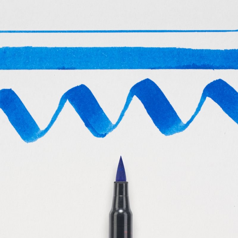ΜΑΡΚΑΔΟΡΟΣ BRUSH PEN CERULEAN BLUE SAKURA KOI COLOUR