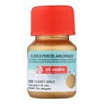 ΧΡΩΜΑ ΓΙΑ ΓΥΑΛΙ & ΠΟΡΣΕΛΑΝΗ ART CREATION OPAQUE 30ML 8020 CLASSY GOLD (ΣΥΣΚ-4ΤΕΜ)
