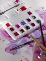 WATERCOLOUR POCKET BOX VAN GOGH ΣΕ ΠΑΣΤΙΛΙΕΣ 12ΤΕΜ Pinks & Violets - Image 3