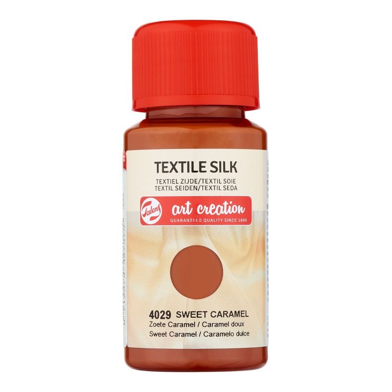 59328-1 ΧΡΩΜΑ ΥΦΑΣΜΑΤΟΣ SILK ART CREATION 50ml 4029 Sweet Caramel (ΣΥΣΚ-4ΤΕΜ) - Image 1