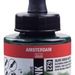 ΜΕΛΑΝΙ INK AMSTERDAM 30ml 622 OLIVE GREEN DEEP (ΣΥΣ-3TEM)