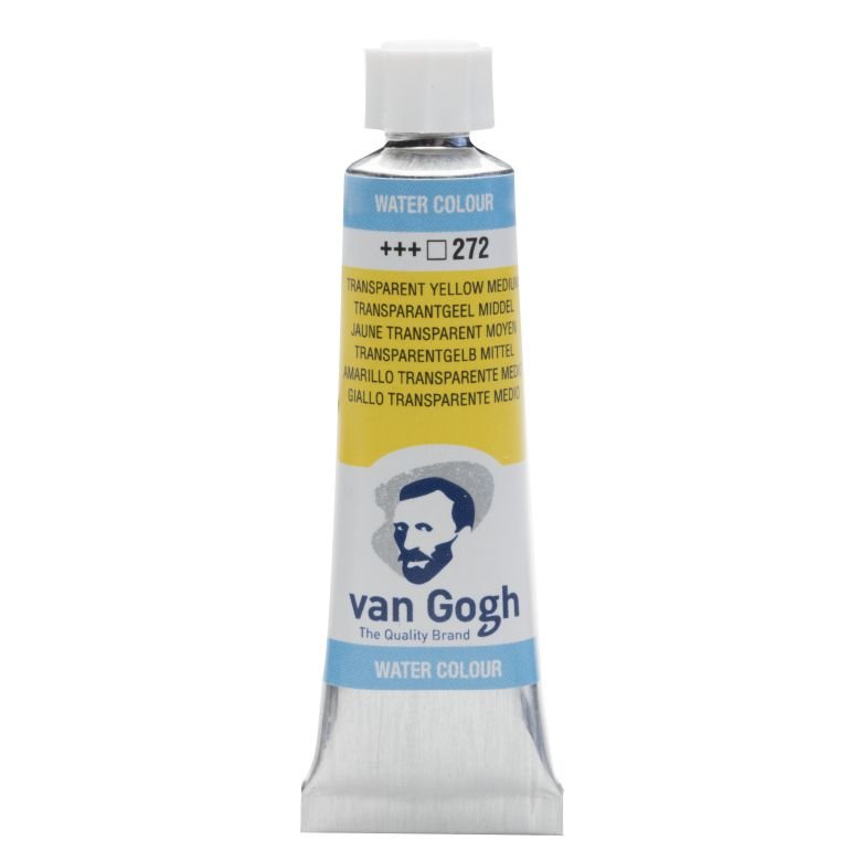 59406-1 WATERCOLOUR VAN GOGH 10ML 272 Transparent Yellow Medium (ΣΥΣΚ-3TEM) - Image 1