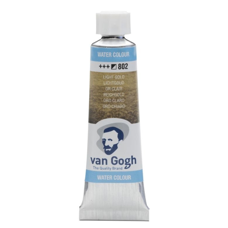 59427-1 WATERCOLOUR VAN GOGH 10ML 802 Light Gold (ΣΥΣΚ-3TEM) - Image 1