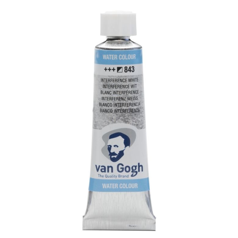 59432-1 WATERCOLOUR VAN GOGH 10ML 843 Interference White (ΣΥΣΚ-3TEM) - Image 1