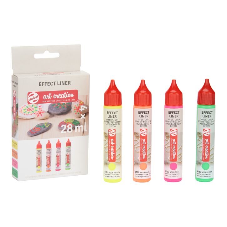 ΣΕΤ ΠΕΡΙΓΡΑΜΜΑΤΑ TALENS ART CREATION 4ΤΕΜx28ml Neon