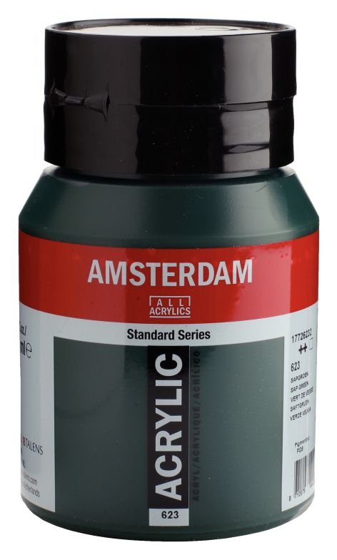 60544-1 ΑΚΡΥΛΙΚΟ AMSTERDAM 500ml No.623 Sap Green - Image 1