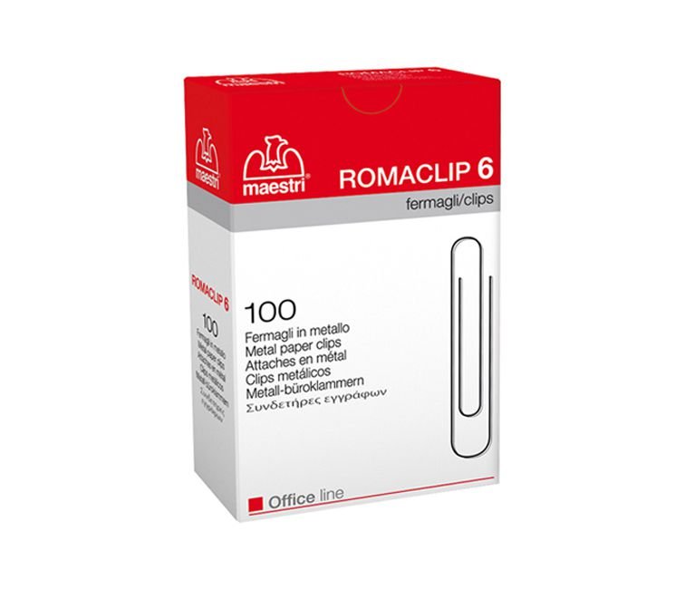 ΣΥΝΔΕΤΗΡΑΣ 57mm ROMA Νο 6 100τεμ