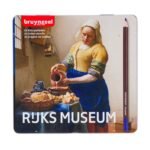 ΣΕΤ ΞΥΛΟΜΠΟΓΙΑΣ ΣΕ ΜΕΤΑΛΛΙΚΗ ΚΑΣΕΤΙΝΑ RIJKSMUSEUM - THE MILKMAID | 24ΤΕΜ