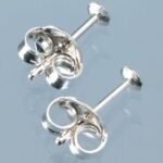 ΚΟΣΜΗΜΑ ΣΚΟΥΛΑΡΙΚΙ PEW POST ,925 SILVER 10MM 2PCS