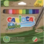 ΜΑΡΚΑΔΟΡΟΙ ΖΩΓΡΑΦΙΚΗΣ ECO FAMILY CARIOCA JUMBO ΧΟΝΤΡΟΙ  12ΤΕΜ. 43101