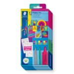 ΣΕΤ ΜΑΡΚΑΔΟΡΟΙ ΥΠΟΓΡΑΜΜΙΣΗΣ Happy Mixed Set STAEDTLER 12TEM