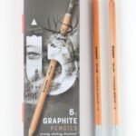 ΣΕΤ ΜΟΛΥΒΙΑ ΣΧΕΔΙΟΥ EXPRESSION GRAPHITE ΣΕ ΜΕΤΑΛΛΙΚΗ ΚΑΣΕΤΙΝΑ 6ΤΕΜ