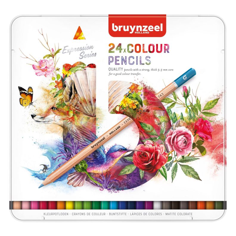 61577-1 ΣΕΤ ΞΥΛΟΜΠΟΓΙΑΣ ΣΕ ΜΕΤΑΛΛΙΚΗ ΚΑΣΕΤΙΝΑ BRUYNZEEL 24ΤΕΜ - Image 1