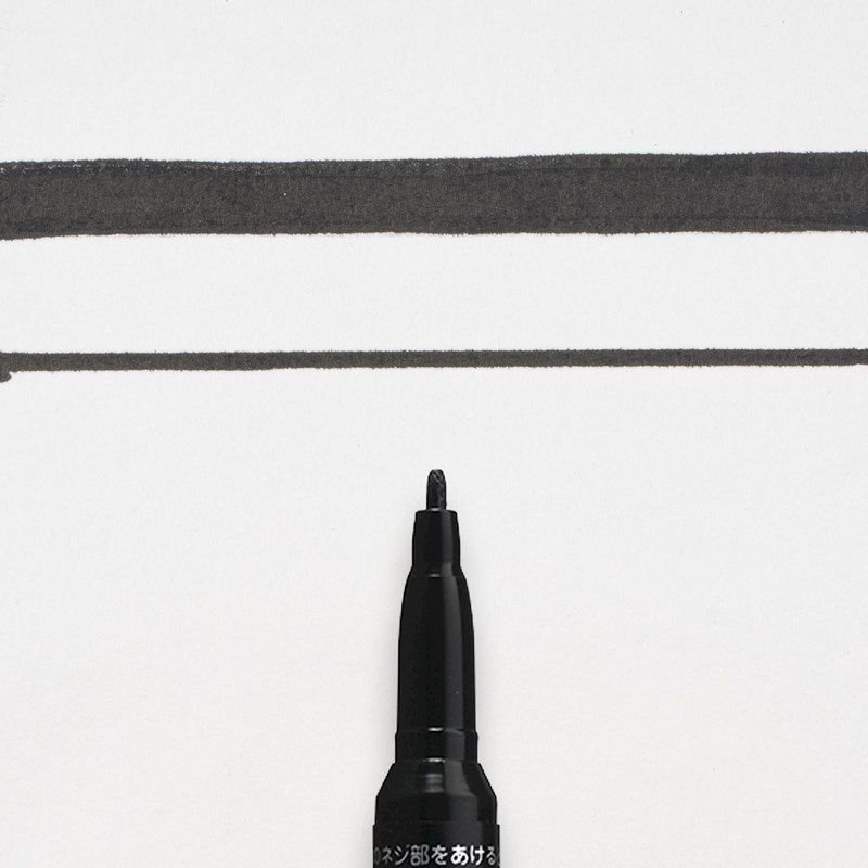 61672-1 ΜΑΡΚΑΔΟΡΟΙ PEN-TOUCH ΜΑΥΡΟ FINE 1.0mm (ΣΥΣΚ-12ΤΕΜ) - Image 1