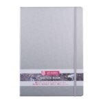 ΜΠΛΟΚ ΣΧΕΔΙΟΥ 21x30 Shiny Silver ΜΕ ΛΑΣΤΙΧΟ ART CREATION 140g 80 ΦΥΛΛΑ