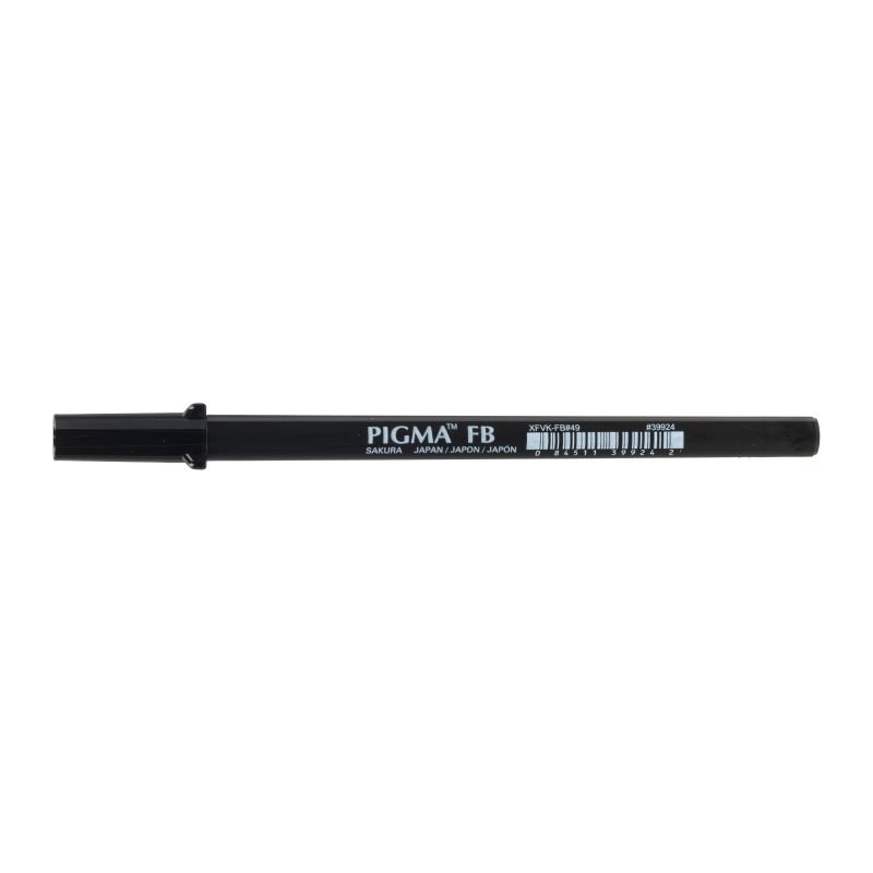 62034-1 ΜΑΡΚΑΔΟΡΟΣ PIGMA BRUSH PEN FINE BLACK - Image 1