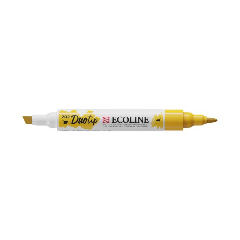 ΜΑΡΚΑΔΟΡΟΣ ΜΕ 2 ΜΥΤΕΣ ECOLINE ROYAL TALENS 202 Deep Yellow
