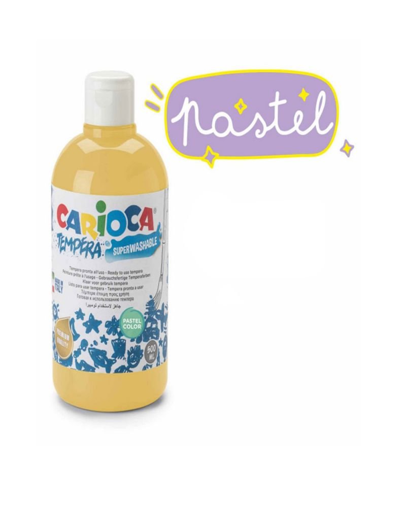 ΤΕΜΠΕΡΕΣ 500ml ΠΑΣΤΕΛ ΚΙΤΡΙΝΟ CARIOCA
