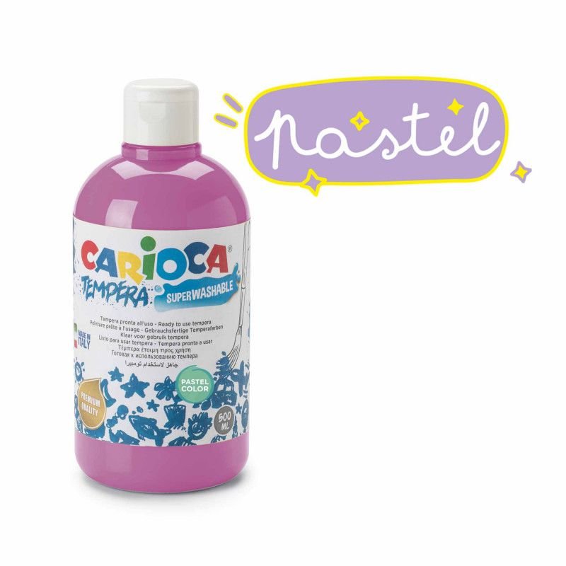 62076-1 ΤΕΜΠΕΡΕΣ 500ml ΠΑΣΤΕΛ ΜΩΒ CARIOCA - Image 1