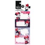 ΕΤΙΚΕΤΕΣ ΑΥΤΟΚΟΛΛΗΤΕΣ "MINNIE MOUSE" 20 ΤΕΜΑΧΙΑ ΣΕ 5 ΦΥΛΛΑ