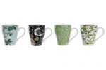 ΚΟΥΠΑ ΠΟΡΣΕΛΑΝΗ 12,5X8,6X11 320ML FLOWERS 4ΣΧΕΔΙΑ