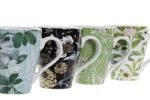 ΚΟΥΠΑ ΠΟΡΣΕΛΑΝΗ 12,5X8,6X11 320ML FLOWERS 4ΣΧΕΔΙΑ - Image 2