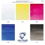 WATERCOLOUR POCKET BOX VAN GOGH ΣΕ ΠΑΣΤΙΛΙΕΣ 5 ΧΡΩΜΑΤΑ+7 ΑΔΕΙΕΣ ΘΗΚΕΣ - Image 3