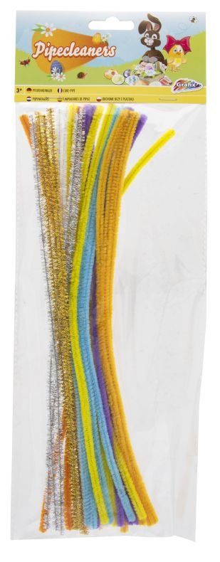 62867-1 ΣΥΡΜΑ ΠΙΠΑΣ 30ΤΕΜ PASTEL ΧΡΩΜΑΤΑ - Image 1