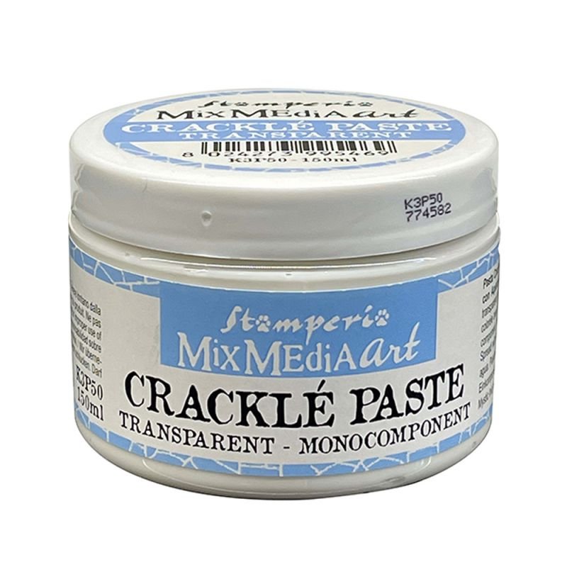 63003-1 ΠΑΣΤΑ ΚΡΑΚΕΛΕ ΕΝΟΣ ΣΥΣΤΑΤΙΚΟΥ STAMPERIA 150ML ΔΙΑΦΑΝΗ - Image 1